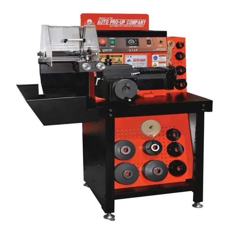 Máy tiện láng đĩa phanh, trống phanh tháo rời