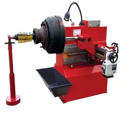 Máy tiện láng đĩa phanh và trống phanh tháo rời