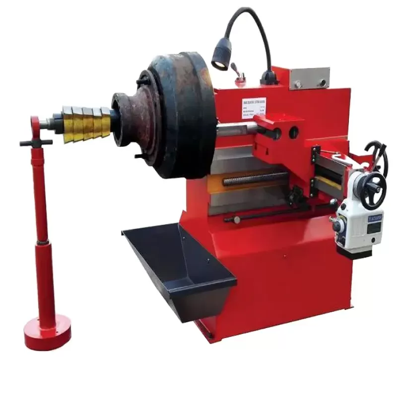 Máy tiện láng đĩa phanh và trống phanh tháo rời