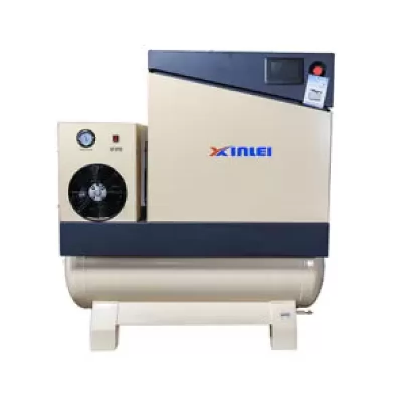 Máy nén khí trục vít 10Hp, 3pha, bình tích 300 lít