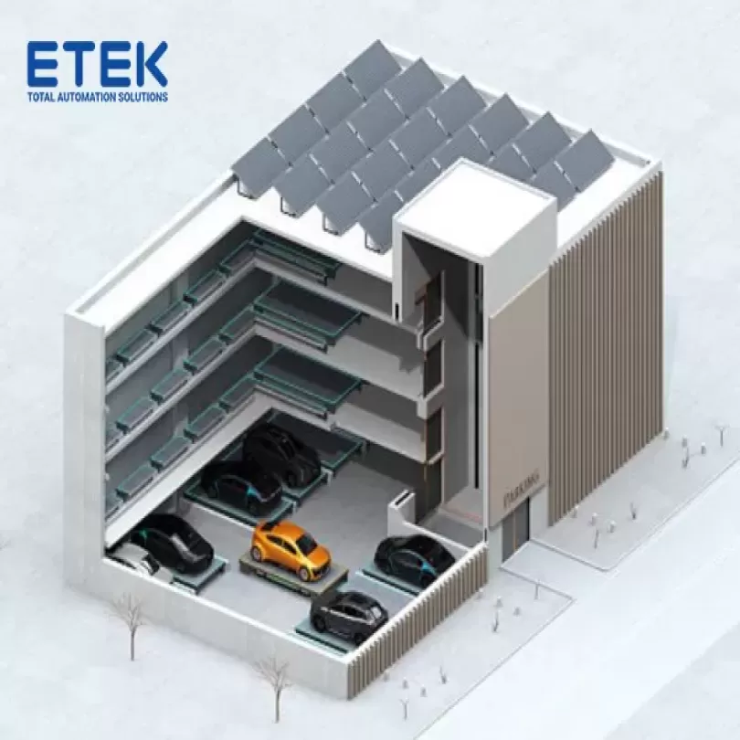 Hệ thống đỗ xe dạng agv